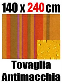 Tovaglia antimacchia 140 x 240 cm 100% cotone idrorepellente 10