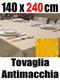 Tovaglia antimacchia 140 x 240 cm 100% cotone idrorepellente 11