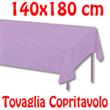 Copritavolo Cotone Tovaglia Viola Lilla Rettangolare Tinta Unita 140 x 180 cm 100% cotone