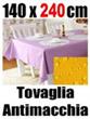 Tovaglia antimacchia 140 x 240 cm 100% cotone idrorepellente 07