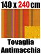 Tovaglia antimacchia 140 x 240 cm 100% cotone idrorepellente 10