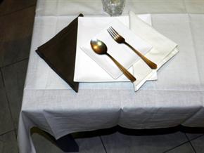 Tovaglia Cotone Avorio Tinta Unita: Rettangola, Rotonda, Quadrata 100% Cotone