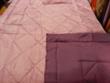 Trapunta Singola 1 Piazza Microfibra DoubleFace Viola / Rosa Trapuntino in 100% poliestere 160x260 cm 7236V